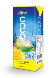 200ml Coconut  water with mango tetra pack